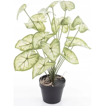 umělá květina Dekorativní rostlina v květináči umělý květ velká dekorace s LED