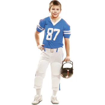 Karnevalový kostým Dětský kostým Hráč ragby modrý