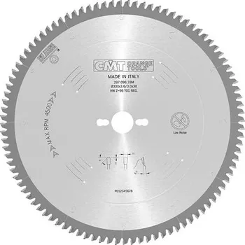 Příslušenství k pile IGM CMT C297 Pilový kotouč na lamino, plast a neželezné kovy - 330x32 x3,2 Z96, C29709633P