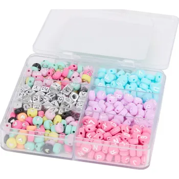 Dětské navlékací korálky Craft Universe Sada korálků na výrobu šperků MIX 3
