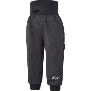 Little Angel Tepláky tenké Outlast® - tm.šedý melír Velikost: 86