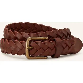 Opasek Levi's® Pánský Kožený Opasek, hnědá, 85