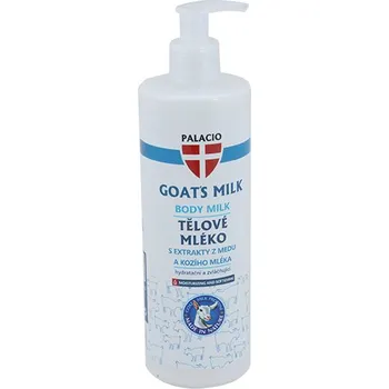 Tělové mléko Kozí mléko tělové mléko s pumpičkou 400 ml