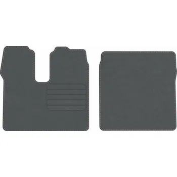 autokoberec Velurové koberce Edecor pro MAN TGX STD S, 2 ks