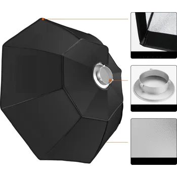 Fotoateliérová technika Softbox octa osmihranný 140 cm, s Bowen Mount uchycením a voštinou