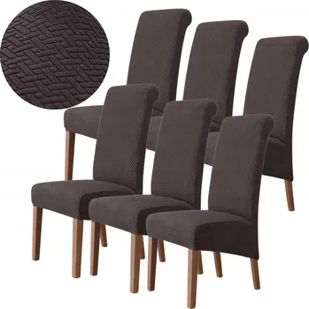 Potah na židli Potah na židli Domidekor hnědý