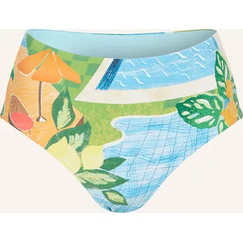 Dámské plavky Seafolly Dámské High Waist Bikinové Kalhotky Sunset, tmavě...