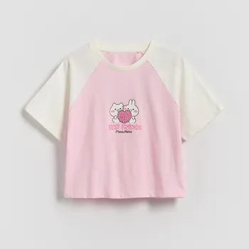 Reserved - Tričko Mimi & Neko - vícebarevná - 543FT-MLC - 543FT-MLC-U13