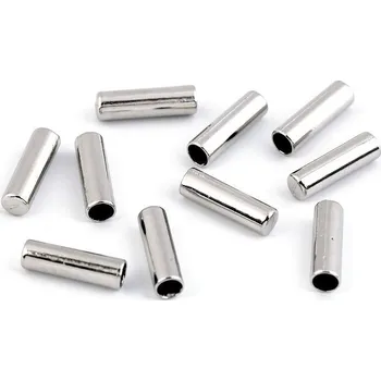 Kovová koncovka na šňůru Ø4 mm Balení: 10 ks, Varianta: 1 nikl - 8591149342165