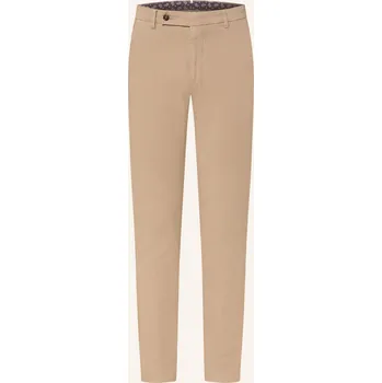 Pánské kalhoty Berwich Pánské Chino Kalhoty Morello Slim Fit, béžová, 54