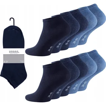 Pánské ponožky Ponožky Kotníkové Ponožky 5 párů, odstíny modré, velikost 47-50