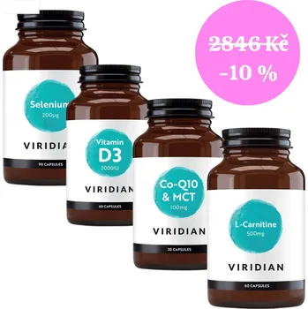 VIRIDIAN Balíček ENERGIE - Podpora vitality a pobyblivosti spermií