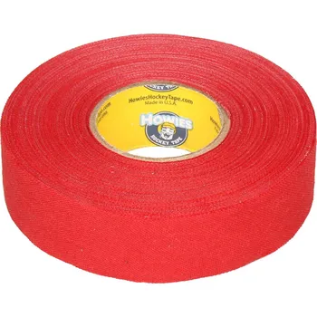 Hokejová tréninková pomůcka Howies Textilní páska na hokej červená 2,4 cm