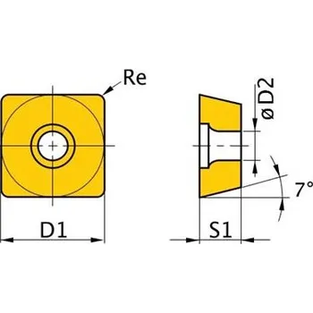 Soustruh BOW Destičky výměnné SCMT 160608, 3441757