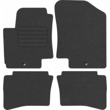 autokoberec Koberce Edecor velurové 4 ks