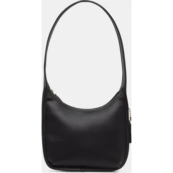 Módní doplněk Kožená kabelka Coach Curve Zip Bag CAF11 černá 99X, vel. ONE SIZE