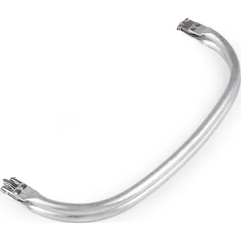 Rám hliníkový / ucho na výrobu tašky Balení: 1 ks, Varianta: 5 nikl - 8596475631570