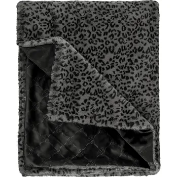 deka Elegantní pléd Leopard 130 x 170 cm antracit, JOOP!