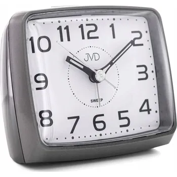 Budík Budík JVD černý, 9,8 cm