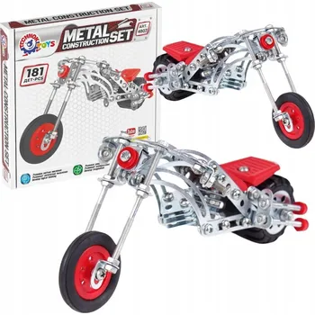 autíčko Stavebnice Kovový motor 181 ks Technok