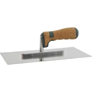 Zednické hladítko Hladítko nerezové hladké HN30 130×280 mm