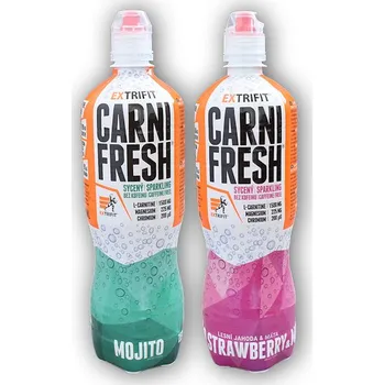 Spalovač tuku Carnifresh Sparkling Caffein free 850ml citron limetka