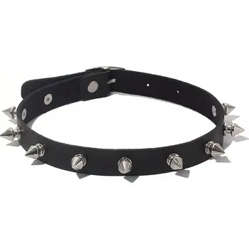 Karnevalový doplněk dovoz Obojek s hroty punk 347212_03