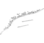 Štrasová ozdoba / čelenka do vlasů Balení: 1 ks, Varianta: crystal - 8591149678745