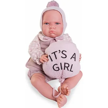 Panenka Miminko - Můj první reborn Berta s polštářkem ve tvaru balónku od Antonio Juan (Mi primer Reborn Berta Globo)