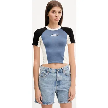 Tričko Guess Originals W5YR44.Z2YJ2 modrá 95X, vel. L