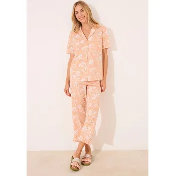 Dámské pyžamo Bavlněné pyžamo women'secret LILO & STITCH dámské, oranžová barva, bavlněné, 3139905 20X, vel. S