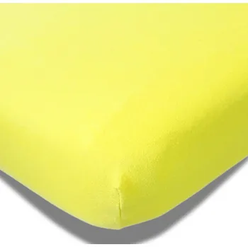 Prostěradlo AAA matrace Prostěradlo Delux Žlutá 180-200 x 200-220 cm