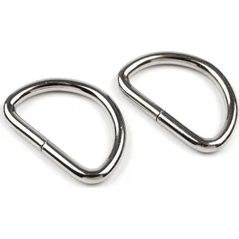 Polokroužek šíře 25 mm Balení: 10 ks, Varianta: 1 nikl - 8591149003561