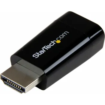 Redukce StarTech HDMI - D-Sub (VGA) AV adaptér černý (HD2VGAMICRO)