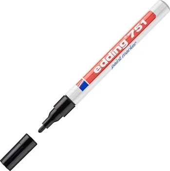 Lakový popisovač Edding 751 - černý