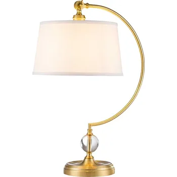 Stojací lampa Elstead Quoizel JENKINS BB luxusní stolní lampa/broušená mosaz/1xE27
