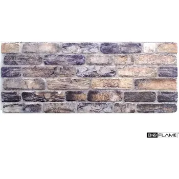 Obklad UNISPO Cihla Rustik Fialová 50 x 120 x 3,5 cm 1 ks Fialová