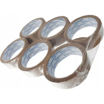 Lepicí páska Balicí páska Smart průhledná šířka 48 mm délka 50 m 6 ks