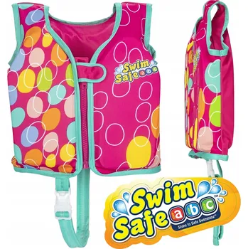 Plovací vesta Plavecká vesta pro děti pro výuku plavání do bazénu Swim Safe ABC Bestway 32176