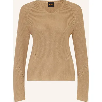 Dámský svetr Boss Dámský Svetr Fardella, velbloudí, 34