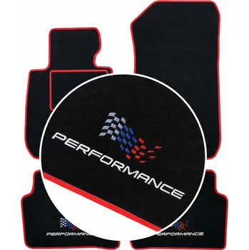 autokoberec KOBERCE AUTOKOBERCE BMW 2 G42 (2020-...) + VÝŠIVKA PERFORMANCE 4x