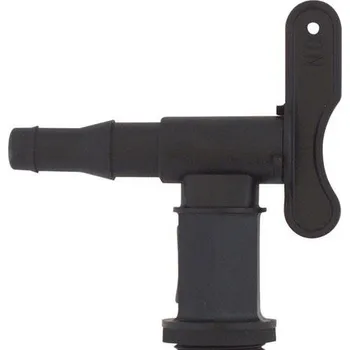 Konev J.P. PLAST Kohout výpustný spodní na konev 50 l černý