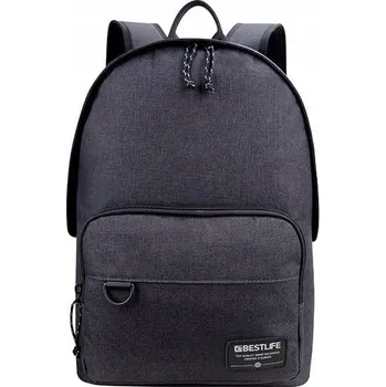 Městský batoh 15,6" Batoh na notebook Devon, šedý, polyester , Bestlife
