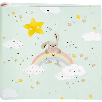 Fotoalbum ALBUM na fotografie pro DĚTI 10x15 na 200 fotografií - králík - GOLDBUCH