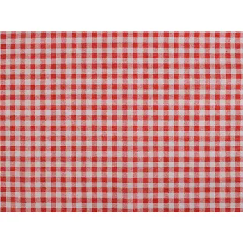 Bavlněná metráž / imitace lnu hrubší, kanafas Balení: 1 m, Varianta: 1 červená - 8596475439787