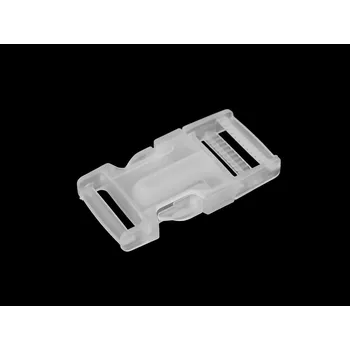 Spona trojzubec transparent šíře 25 mm, 32 mm Balení: 5 pár, Varianta: 1 (25 mm) transparent - 8596475497435