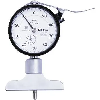 Dílna MITUTOYO analogový úchylkoměr 7211A s hloubk. měř. můstkem, rozsah měř. 0–200 mm