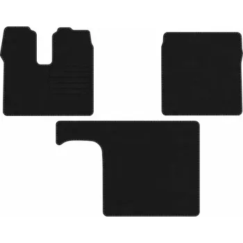 autokoberec Velurové autokoberce Edecor pro MAN TGX ECO, 3 ks