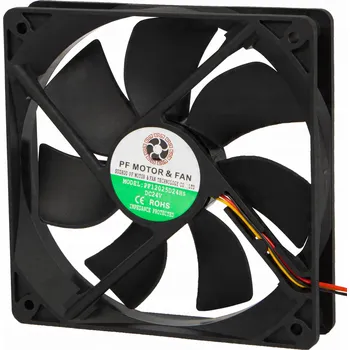 PC ventilátor Ventilátor Xtreme 85-127# 120 x 120 mm, černý