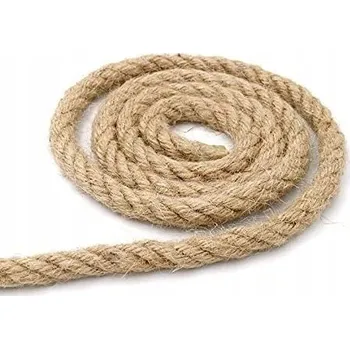 Horolezectví Jutový provázek Jutové lano / provaz 12mm EKO - 1 metr